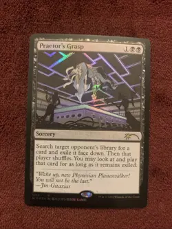 Praetor's Grasp Secret Lair Drop Foil 1023 NM/M Magic The Gathering MTG Unplayed - Image 1