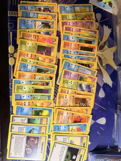 1st Edition Fossil Pokemon Card Lot - Image 1