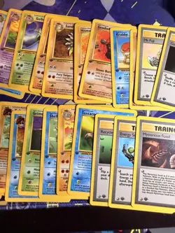 1st Edition Fossil Pokemon Card Lot - Image 4