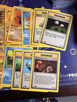 1st Edition Fossil Pokemon Card Lot - Image 5