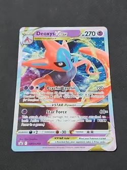 Pokemon Sword & Shield "Deoxys VSTAR" SWSH268 / JUMBO CARD / Near Mint - Image 1