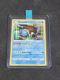 Pokemon Go "Blastoise" 17/78 / Holo Rare / Near Mint - Image 3