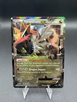Tyrantrum Ex Pokemon XY Promo XY70 LP/MP - Image 1