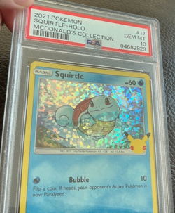 PSA 10 Gem 💎 Mint #17 Squirtle Holo 2021 Pokemon McDonalds Collection Low Pop - Image 2