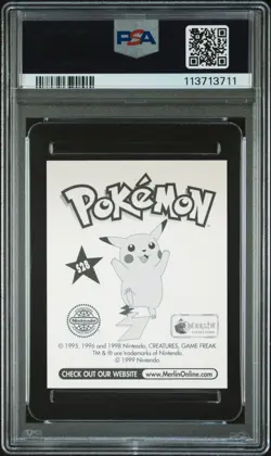 PSA 10 GEM MINT 1999 MERLIN POKEMON S28 MISTY-PRISM - Image 2