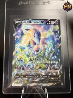 Pokemon TCG Galarian Rapidash V Chilling Reign Alternate Art 168/198 NM - Image 2