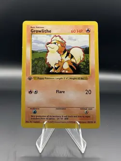 Arcanine & Growlithe - 23/102 & 28/102 - Pokemon Base Set Shadowless 1st Edition - Image 4