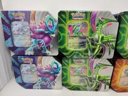 Pokemon Paradox Destinies Tins Iron Leaves Walking Wake Iron Boulder Lot Of 8 - Image 2