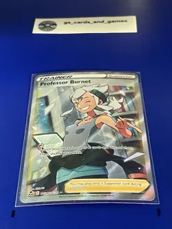 Professor Burnet TG26/TG30 SwSh12: Silver Tempest Trainer Gallery - Pokemon TCG - Image 1