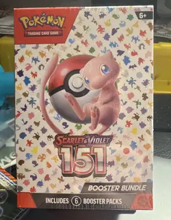 Pokemon TCG Scarlet & Violet 151 Sealed Booster Bundle Sealed 6 packs SHIPS ASAP - Image 1