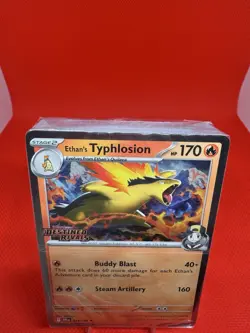 Pokemon NEW SEALED Ethan’s Typhlosion 034/182 Destined Rivals Prerelease Deck - Image 3