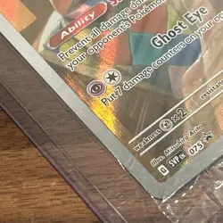 Sealed Pokemon Mimikyu SVP 075 Paldean Fates Full Art Holo Black Star Promo - Image 5