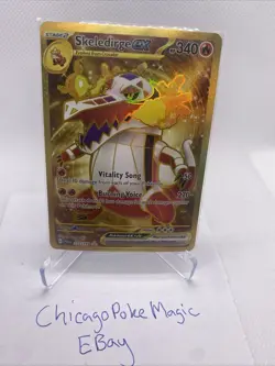 Skeledirge ex 272/193 Gold Secret Rare Paldea Evolved Pokemon TCG NM/MINT - Image 1