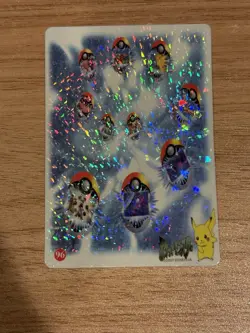 PIKACHU PokeBall Explosion Pokemon Pocket Monsters Vintage Vending Prism Sticker - Image 1