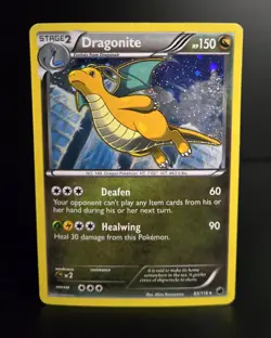 Pokemon TCG - DRAGONITE #83 - COSMOS HOLO - PROMO - PLASMA FREEZE (2013) - MP/LP - Image 1