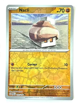 Nacli 102/182 Reverse Holo Common - Paradox Rift Pokemon Pack Fresh Near Mint NM - Image 1