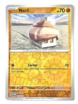 Nacli 102/182 Reverse Holo Common - Paradox Rift Pokemon Pack Fresh Near Mint NM - Image 3