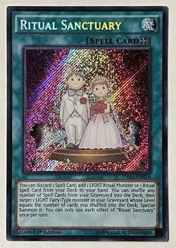 Ritual Sanctuary - DRL3-EN016 - Secret Rare - 1st Edition NM YuGiOh! Dragons of - Image 1