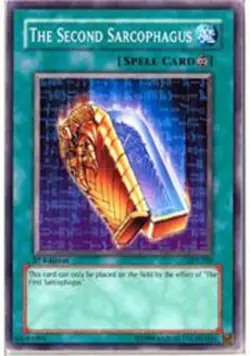 1x (NM) The Second Sarcophagus - AST-100 - Common - 1st Edition YuGiOh - Image 1