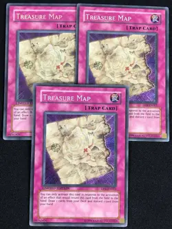 YUGIOH TREASURE MAP DPK-ENSE2 SECRET X3 (NM) - Image 1