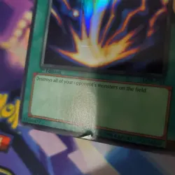 YuGiOh Raigeki LOB-053 1st Edition Legend of Blue Eyes Asian English - MP - Image 3