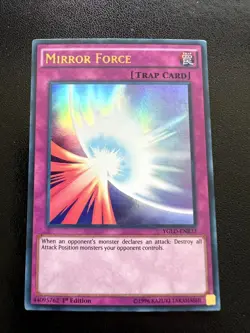Mirror Force (B) Ultra Rare King of Games: Yugi's Legendary Decks 1st Edition YG - Image 1