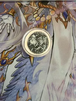 Yu-Gi-Oh! - Elemental Hero Flame Wingman - YCS Pre-Reg Coin - Official - Silver - Image 1
