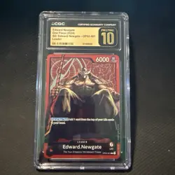 Edward.Newgate OP02-001 Special Goods Set Former Four Emperors CGC PRISTINE 10 - Image 1