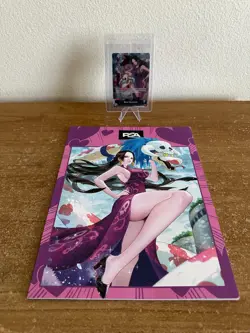 One Piece Boa Hancock OP07-038 PSA Magazine Promo with Magazine Included - Image 1