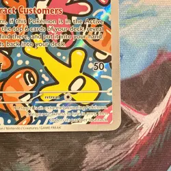 Pokemon TCG Tatsugiri Twilight Masquerade Illustration Rare Card 186/167 - Image 5