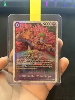 One Piece Card Game Donquixote Doflamingo OP10-071 SR En Perfectas Condiciones - Image 1