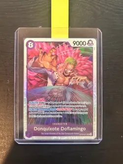 One Piece Card Game Donquixote Doflamingo OP10-071 SR En Perfectas Condiciones - Image 3
