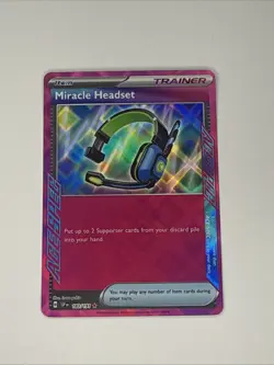 Miracle Headset - 183/191 - Ace Spec - Surging Sparks - Pokemon Card - NM/M - Image 1