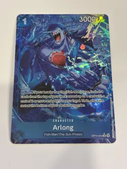 Arlong (Alt Art) OP14-042 R The Azure Sea's Seven One Piece Card Game English NM - Image 1