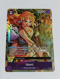 Nami Parallel Alt Art English PRB02-012 The Best Vol. 2 One Piece Card - Image 2