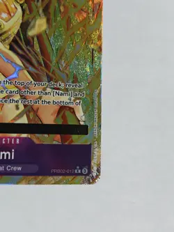 Nami Parallel Alt Art English PRB02-012 The Best Vol. 2 One Piece Card - Image 3