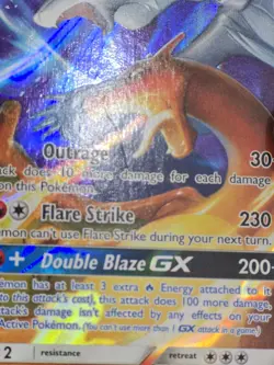 Pokemon Card TCG Reshiram & Charizard GX 20/214 Sm-Unbroken Bonds Holo Rare LP - Image 5
