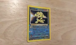 Electabuzz Best of Reverse Holo SWIRL Pokemon Card Played - Image 1