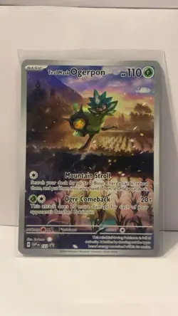 Teal Mask Ogerpon 123 Sv: Scarlet & Violet Promo Cards Holo - Image 1