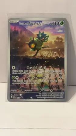 Teal Mask Ogerpon 123 Sv: Scarlet & Violet Promo Cards Holo - Image 1