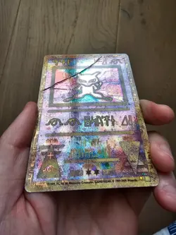 Ancient Mew Promo Pokemon The Movie 2000 Card Holo - MP - Image 4