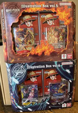 One Piece Card Game Illustration Box Vol.5 and Vol.6 NEW & SEALED - Image 1