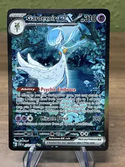 Pokemon TCG Gardevoir EX Special Illustration Paldean Fates Card 233/091 - Image 1