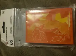 Pokemon Center Card Sleeves - Rapidash Flames & Fairies - Image 1