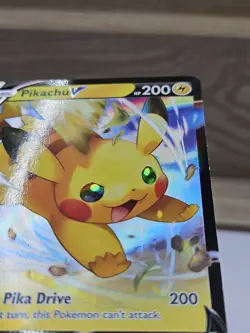 Pikachu V SWSH285 Sword & Shield Promo Cards Holo Pokemon Card TCG (6) - Image 5