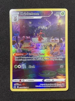 Kricketune GG02/GG70 Galarian Gallery - Crown Zenith - Pokemon Card - NM - Image 1