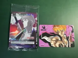 Union Arena Ichigo Kurosaki UEPR/BLC-1-040 Round 1 Promo Card Plus Arcade Card - Image 1
