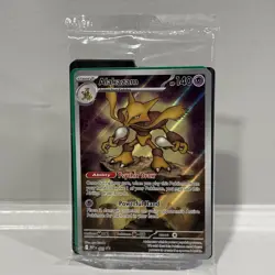 Alakazam Black Star Promo #009 Mega Evolutions SEALED Pokemon Card NEW - Image 1