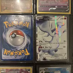 Pokemon TCG Reshiram 113/114 Zekrom 114/114 Black and White Holo Card FullArt MP - Image 2