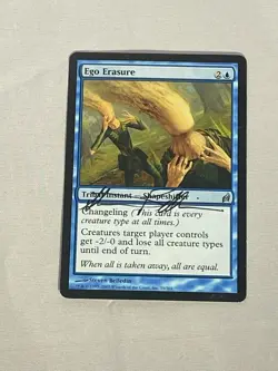 MTG Ego Erasure Artist Proof and Signature Signed Belledin - Image 1